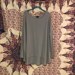 Long Sleeve Grey Piko